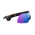 Dazzlax E20 prescription-ready cycling audio glasses with RX insert