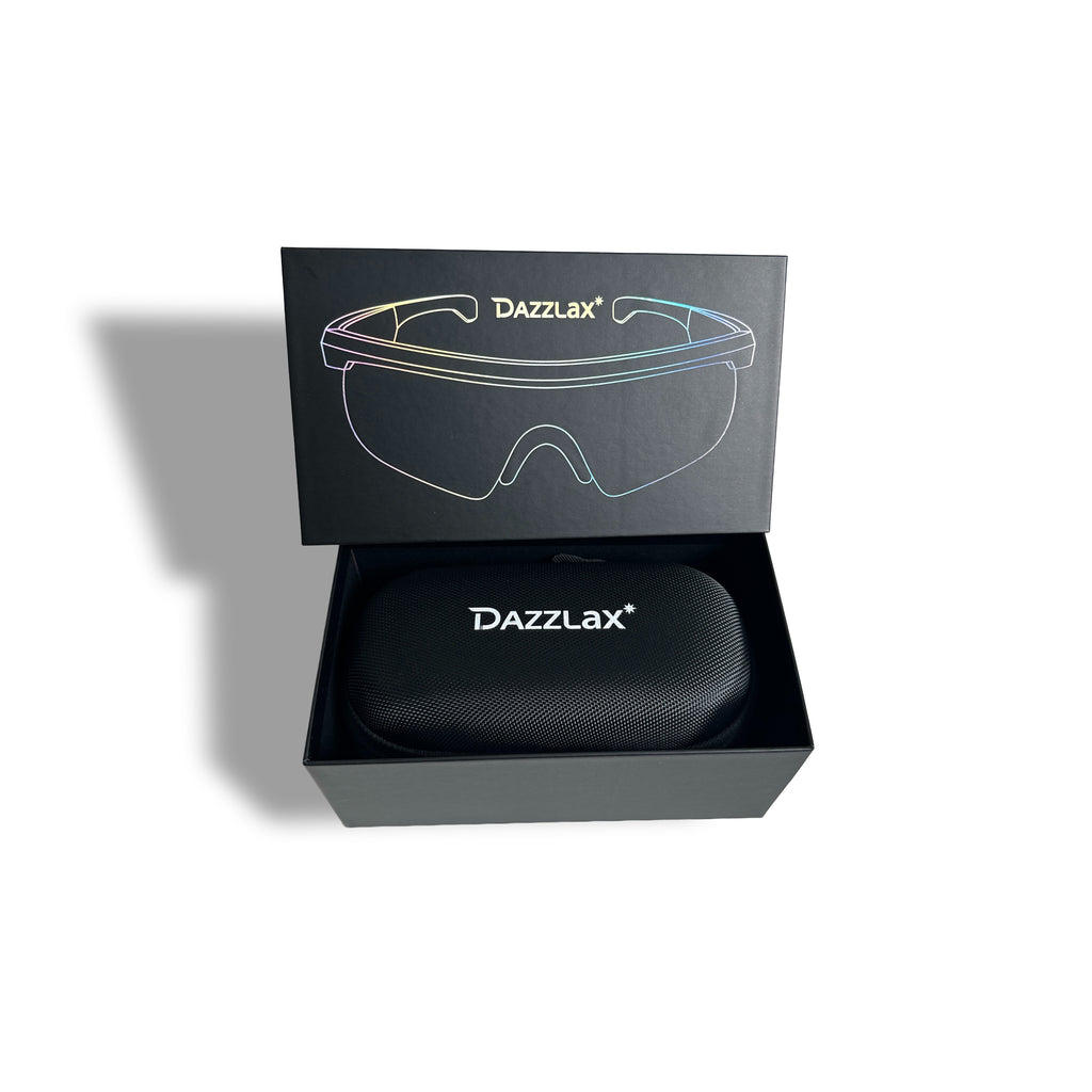 Dazzlax Smart Sports Sunglasses E20 - Open-Ear Audio & Prescription Ready (Polarized/IPX4)