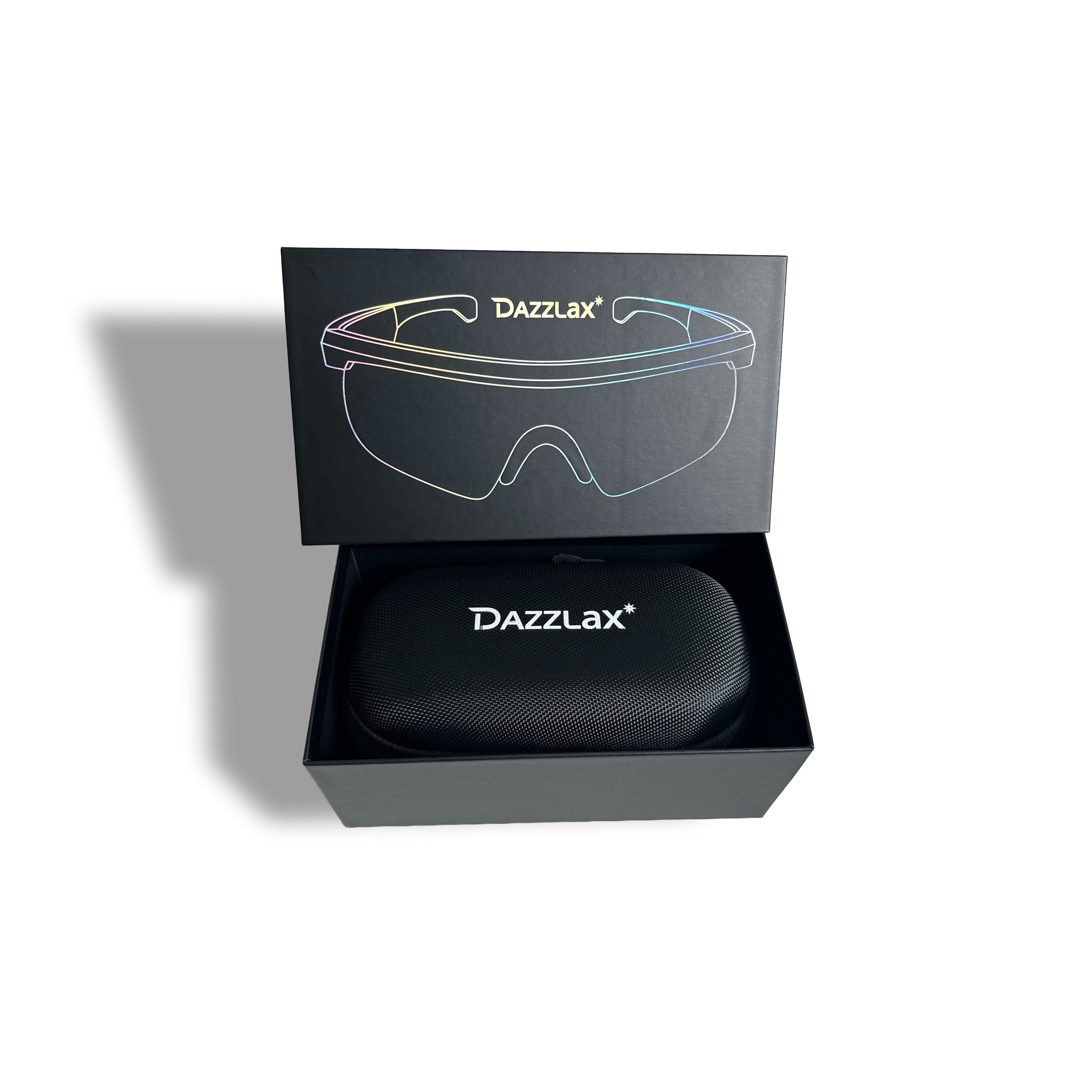 Dazzlax Smart Sports Sunglasses E20 - Open-Ear Audio & Prescription Ready (Polarized/IPX4)