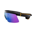 Side view of Dazzlax E20 sports smart glasses with built-in open-ear speakers