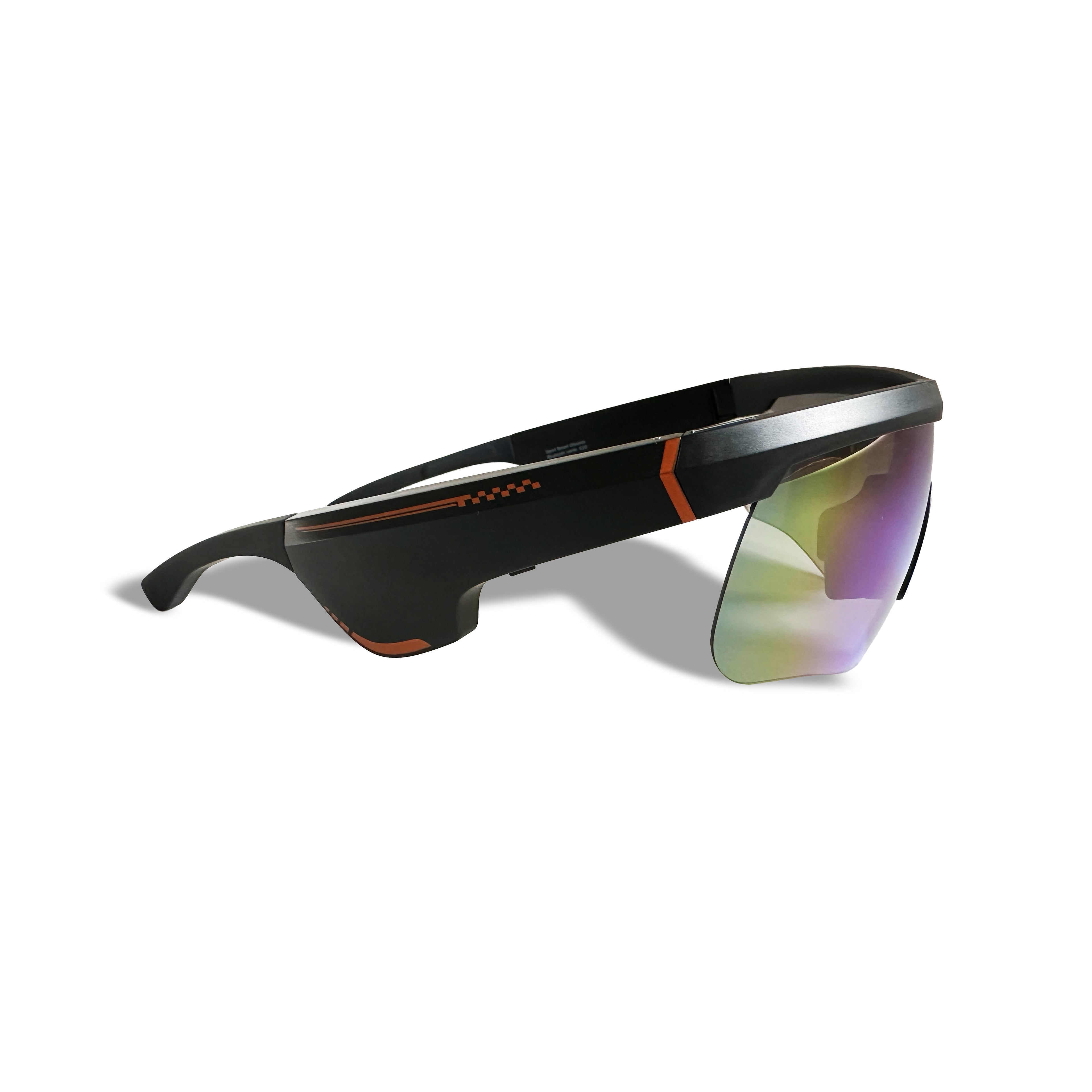 Dazzlax Smart Sports Sunglasses E20 - Open-Ear Audio & Prescription Ready (Polarized/IPX4)