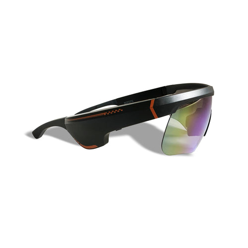 Dazzlax Smart Sports Sunglasses E20 - Open-Ear Audio & Prescription Ready (Polarized/IPX4)